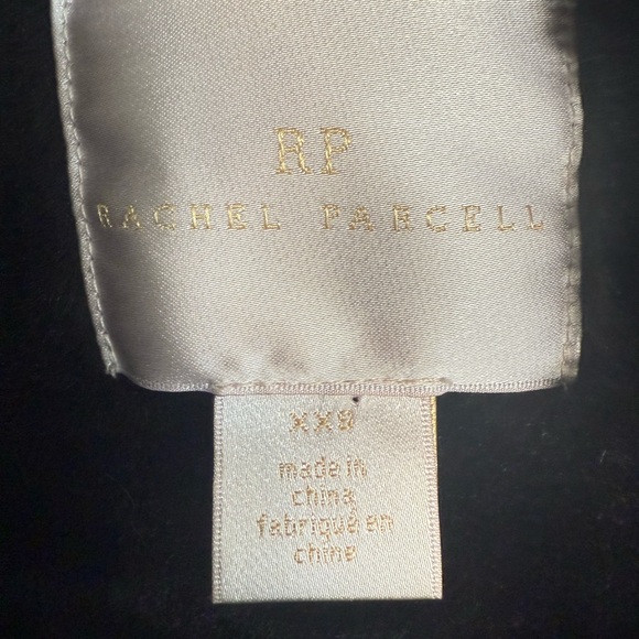 RACHEL PARCELL Black and Pink Striped Faux Fur Jacket - XXS - Picture 11 of 11